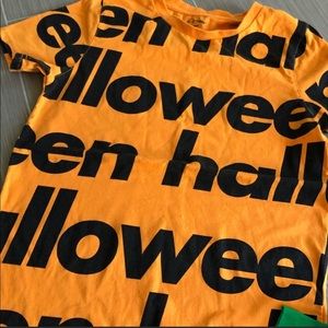 Boys Halloween T-shirt size L 10/12